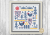 Scandinavian Cross Stitch Pattern Winter Embroidery Birds and Sun Instant PDF Download 148