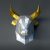3d Papercraft – Bull Ox Head – PDF DXF Templates