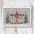 Merry Christmas Carousel Happy Sampler Cross Stitch