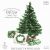 Merry Christmas Tree Clip Art. Holiday, Hand Drawn Graphics