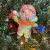 Christmas tree toy-baby with brown eyes