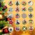 Christmas Ornaments 1 Cross Stitch Pattern PDF Mini Round