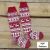 Christmas stocking knitting pattern, Christmas knit sock pattern