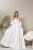 Romanric V neckline dress. Transformer puffy sleeve dress.
