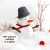 Felt Snowman toy sewing PDF tutorial with pattern