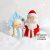 Felt Snow maiden, Father Christmas sewing PDF tutorial patterns