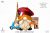 Gnome Paris digital clipart, Eiffel Tower, Paris illustration