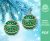 Christmas bauble brick stitch pattern