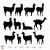 Llama Svg Alpaca Svg Cricut Silhouette Dxf Clipart Png