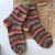 Unisex Wool Blend Rainbow Socks