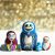 Nightmare Nesting Dolls , Matryoshka Mini , 2 inches