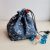 DND dice bag with pockets Blue floral