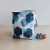 Blue hexagons bag of holding DND dice bag pockets