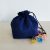 Blue jacquard dice bag with pockets DND bag of holding