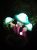 mushroom lamp consisting of blue LED mushrooms and LED berries