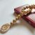 Bahai Prayer Beads 19×5/larch wood prayer necklace/baha’i gifts