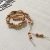 Bahai 95 Prayer Beads/juniper wood prayer necklace/baha’i jewelry