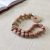 Wooden Bahai Prayer Beads 19and5/pink juniper wood