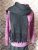 Large knitted scarf with tassels, thick men’s scarf, scarf black