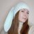 Bunny hat with ears. Crochet bunny beanie Handknit bunny hat