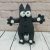 Crocheted Cat, Holiday decor, A toy for adults, Knitted toys