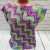 Colored crochet top, blouse size M, custom top, elegant top