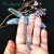 Dragonfly brooch. Gentle handmade bijou. Gift for women