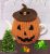 Decorative heating pad for a teapot for a festive table for Halloween