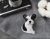 Dog pin, French bulldog, needle felted,1 new, handmade