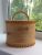 Birch bark box, birch bark canister