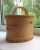 Birch bark box, birch bark canister