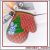 In the hoop Christmas mitten bag 1 embroidery design.