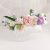 Wedding comb Delicate flowers from polymer clay in the hair