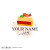 Watercolor Cake Premade Logo Design, Cupcake Bakery Branding