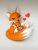 3d Papercraft–Little Fox and Mommy–PDF SVG DXF Templates