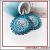ITH Embroidery design for earrings in Boho style Sea breeze.