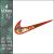 Nike Naruto Embroidery Design, custom anime swoosh, 4 sizes