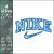 Nike double line Embroidery Design, swoosh logo file DST, 4 sizes