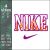 Nike Embroidery Design, fire burning logo file dst pes, 4 sizes
