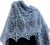 Knitted shawl, Wedding lace wrap