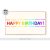 Samsung Frame TV art Happy birthday 071