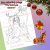 Coloring page “Christmas deers”