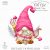 Valentine’s Day, Red cupid, Gnome PNG clipart, love clipart