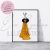 DIGITAL DOWNLOAD Rabbit Rabbit (Printable Fashion Illustration)