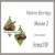 MOOSE 2 Earrings bead pattern PDF Pattern brick stitch