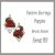POPPIES Earrings bead pattern PDF Bead earrings pattern brick stitch