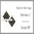 RHOMBUS 2 Earrings beading pattern PDF Brick stitch pattern