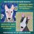 Set of 2 Bull terrier Quilt Block Pattern: 20 % Savings