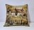 Tapestry Cushion. Vintage Tapestry Cushion Cover. Square Pillow