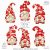 Gnomes & Strawberry clipart, Cute characters, Hand Drawn graphics